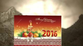 Merry Christmas Greeting Cards 2016 [upl. by Enoed100]