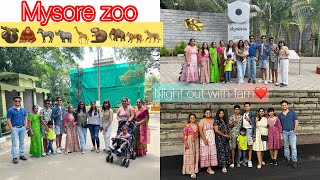 Mysore zoo vlog❤️ಯಾವೆಲ್ಲ ವಿಶಿಷ್ಟ ಪ್ರಾಣಿಗಳಿವೆಬೆಟ್ಟಕ್ಕೆ ನೈಟ್ ಔಟ್ ಹೋಗಿದ್ವಿಸ್ವರ್ಗ ನಮ್ಮ ಮೈಸೂರು🫶 [upl. by Derwon]