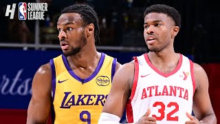 Los Angeles Lakers vs Atlanta Hawks  FULL Game Highlights  July 17 2024 NBA Summer League [upl. by Emili380]