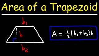 Area of a Trapezoid [upl. by Calandria500]