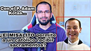 🔺Pero el MISALITO me permite comulgar en la Parroquia del P Adam Kotas👈 Último video al respecto [upl. by Ranjiv]