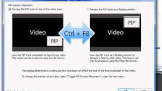 How To Use PIP Picture In Picture In Camtasia 7 [upl. by Tezil]