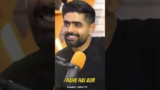 Babar Azam Words about ind vs pak shorts pakistanvsindia babarazam [upl. by Adore]