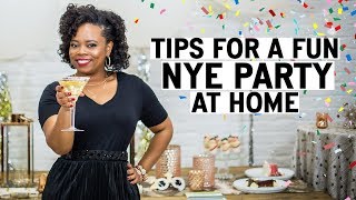 Tips for a Fun amp Simple New Years Eve Party at Home [upl. by Aninay]