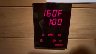 Harvia Xenio Digital Wall Control Controller for Sauna Heater [upl. by Hidie]