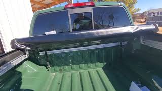 2022 Nissan Frontier Tonneau Cover Install Tyger [upl. by Natsirc]