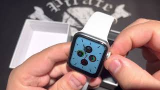 Relógio Apple Watch Series 6 44mm Aluminum amp Cerâmica Case  Bluetooth  Réplica da China [upl. by Firehs]