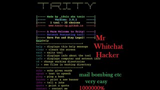 Trity The Most Advanced Hacking Tool [upl. by Nomra]