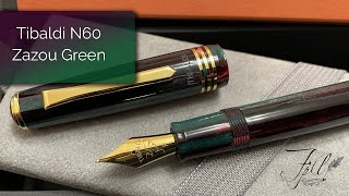 Review  Tibaldi N60 Zazou Green [upl. by Lilaj]