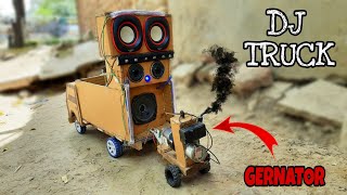 NEW MINI DJ TRUCK GERNATOR FITTED  AMAZING DJ TRUCK Shorts JTECH [upl. by Higgs]