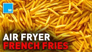 How To Make FRENCH FRIES in an AIR FRYER [upl. by Tarrel]