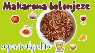 Vlog gatimi  Gatuaj makarona pasta bolonjeze per te lene gishtat 🥰  Jo receta origjinale [upl. by Amme]