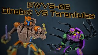 Transformers  BWVS06Beast Wars vs Beast Wars Again Dinobot VS Tarantulas [upl. by Darej]