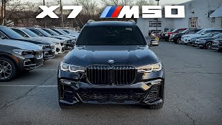 2021 BMW X7 M50i Walkaround Review Exhaust Sound Revs [upl. by Artina161]