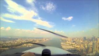 NEW YORK CITY  Cessna 172  Sightseeing Flight New York City [upl. by Colligan]