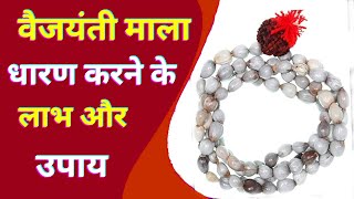 vaijayanti mala ke fayde know the benefits and remedies of wearing vaijayanti mala [upl. by Aldarcie]