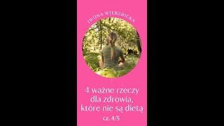 4 ważne rzeczy dla zdrowia które nie są dietą Odcinek 45 [upl. by Gass]