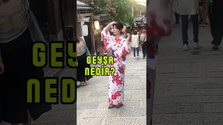 KİM BU GEYŞALAR ❓🎎 japonya kyoto geisha [upl. by Rudman]