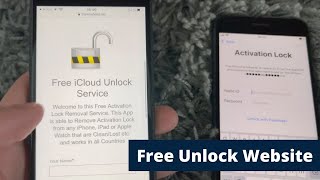 Free iCloud Unlock Service Website [upl. by Ahsikar118]