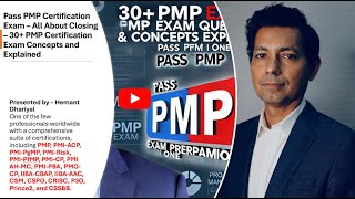 PMP Certification Exam Closing the Project Explained – 30 Key PMP Exam QuestionsConcepts Explained [upl. by Olathe]