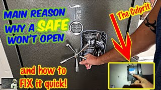 Why Your Security Safe Wont OPEN And How To Fix It [upl. by Fates]