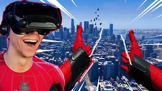 Marvels SPIDER MAN VR Game Is AMAZING [upl. by Norab]