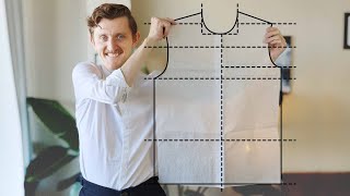 How to Draft a Shirt Pattern  and Fix Fit Issues [upl. by Mossberg]