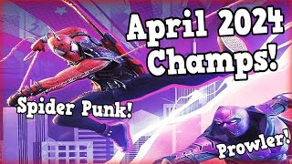 April 2024 Champions Revealed Spider Punk amp Prowler  Marvel Contest of Champions [upl. by Ketchum133]