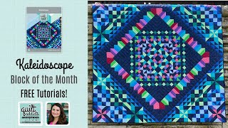 Join the Kaleidoscope BOM FREE Tutorials [upl. by Earehc]