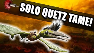 Taming A Quetzal SOLO  Ark Survival Ascended Ep 3 [upl. by Ociredef187]