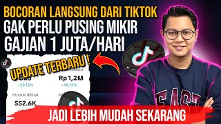 BOCORAN LANGSUNG DARI TIKTOK GAK PERLU PUSING MIKIR KONTEN GAJIAN 1 JUTA PERHARI [upl. by Sidnac]