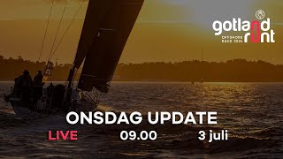 Race Update Onsdag 0900  Gotland Runt 2024 [upl. by Ynaiffit]