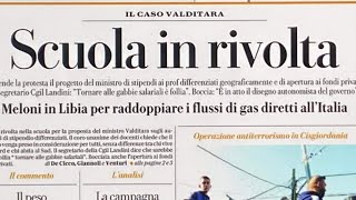 Prime pagine dei giornali di oggi 27 gennaio 2023 Rassegna stampa Quotidiani nazionali italiani [upl. by Ydnor]