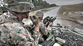 Crewserved Weapon Engagements – US Marines M240B Machine Gun [upl. by Sullivan]