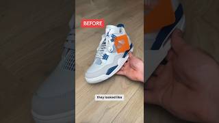 How to Loose Lace Jordan 4’s 🤩 Comment below Bow Knot or Loose Lace ⬇️ jordans sneakers shoes [upl. by Nalro]