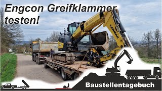 Greifklammer getestet amp Tiltrotator beschädigt  XXL Baustellentagebuch 29 [upl. by Elreath]