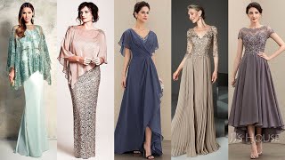 tea length mother of the bride dresses 2022  New Designs Dresses For Womens [upl. by Holmann]