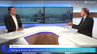 Impôt sur le revenu  pourquoi le taux de prélèvement à la source peut encore changer en janvier [upl. by Nelo90]