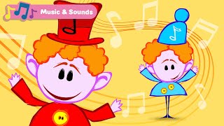 Classical Music for Babies Brain Development  The Notekins Compilation  Learn Musical Instruments [upl. by Adamek633]