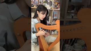 Promise of the world  Howl’s Moving Castle Lyre harp cover [upl. by Gavriella]