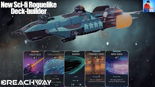 Manage Your Ship and Crew in this New Scifi Roguelike Deckbuilder  Breachway Preview [upl. by Claudell]