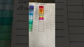 Swatching my water based markers tiktok shorts art trending [upl. by Eeuqram]