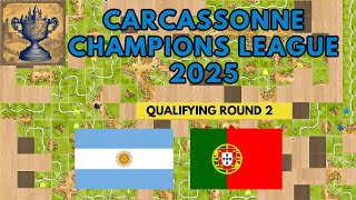 Qualifying Round 2 Day 6  Carcassonne CHAMPIONS LEAGUE 2025 [upl. by Nilyram]