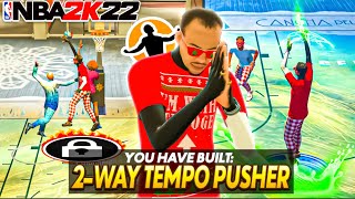 NEW OVERPOWERED REBIRTH DEMIGOD BUILD YOU SHOULD MAKE NOW🔥🔥🔥NBA 2K22 BEST SLASHER BUILD [upl. by Hakvir483]