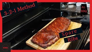 321 Method Spare Ribs  Me amp My Backyard [upl. by Riplex716]