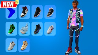 Juice WRLD Wears EVERY Fortnite Kicks [upl. by Anabella350]