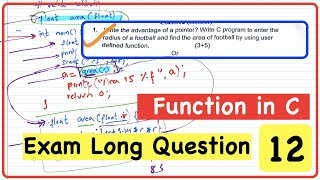 Class 12 Computer 8 marks Solution [upl. by Aicemak859]