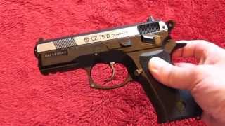 ASG Co2 CZ 75D airsoft pistol review [upl. by Chesney29]