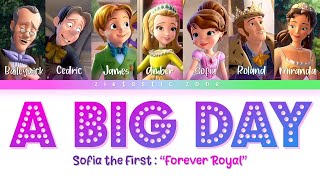 A Big Day  Color Coded Lyrics  Sofia the First quotForever Royalquot  Zietastic Zone👑 [upl. by Pasia]