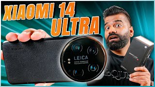 Xiaomi 14 Ultra Unboxing amp First Look  Good Phone But Save Your Money🔥🔥🔥 [upl. by Ahsinev597]